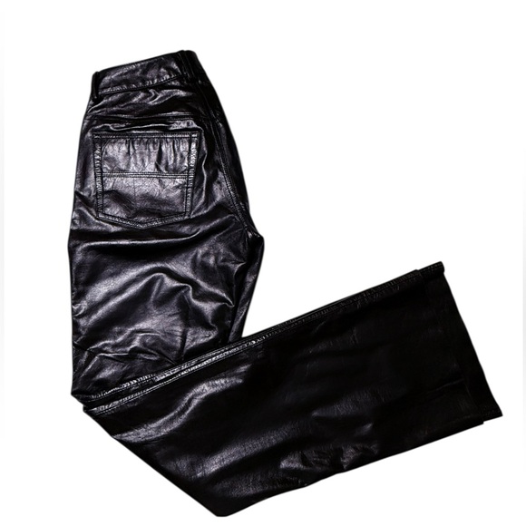 Express Pants - Express Genuine Leather Pants Size 1/2